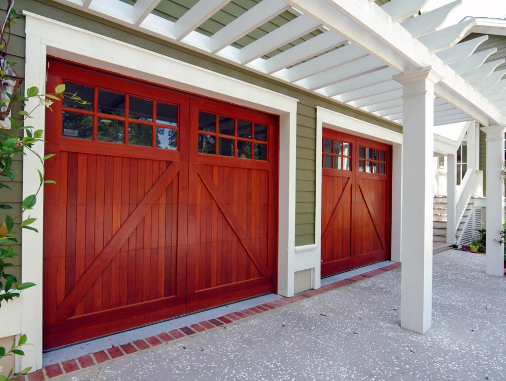 Custom Garage Doors with Walk-Through Door - SliDe3min 1024x771