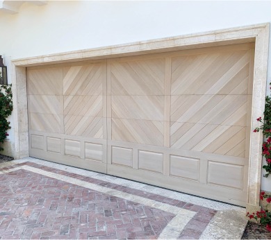 Nano technology garage door stain